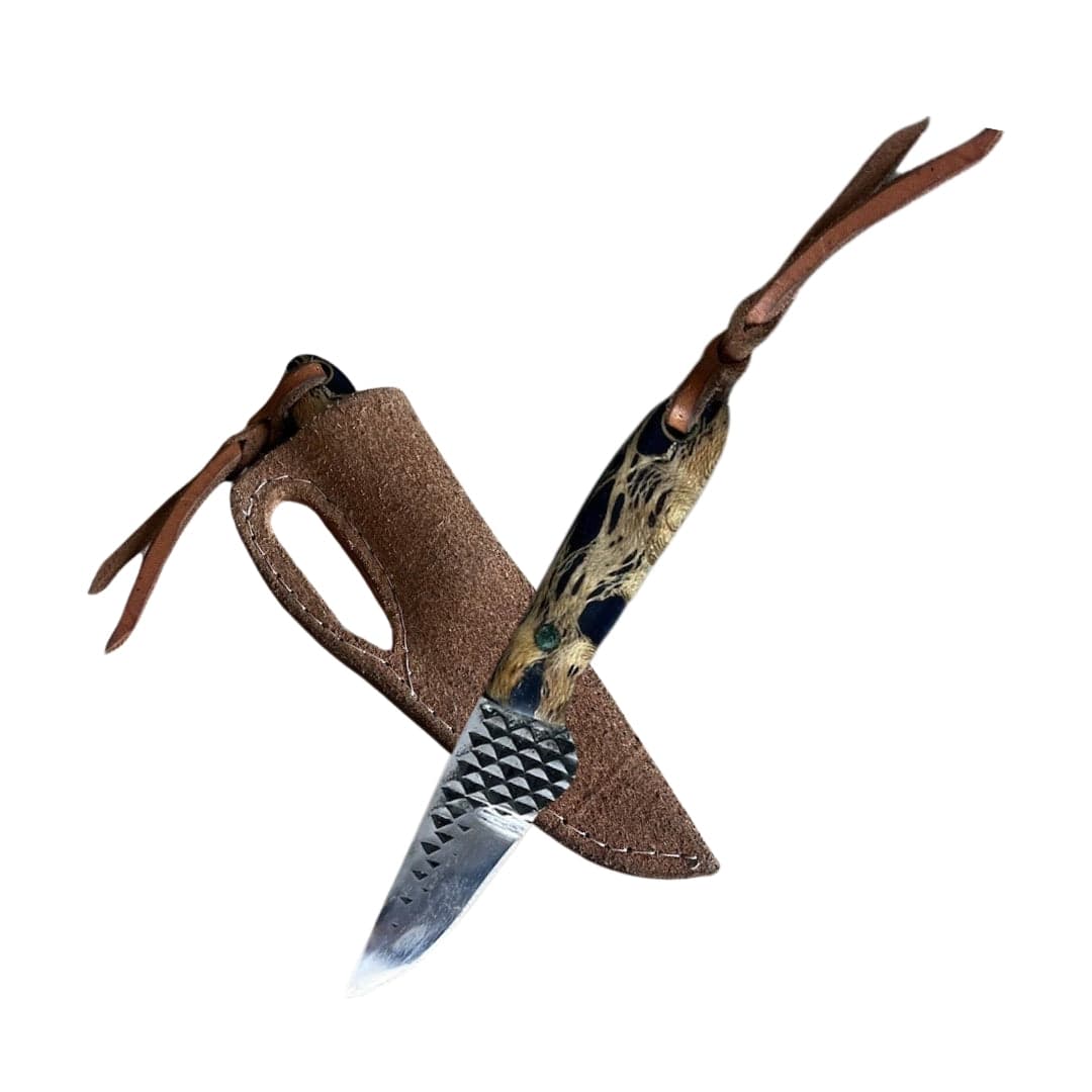 Small Cowboy Root Wood Knife