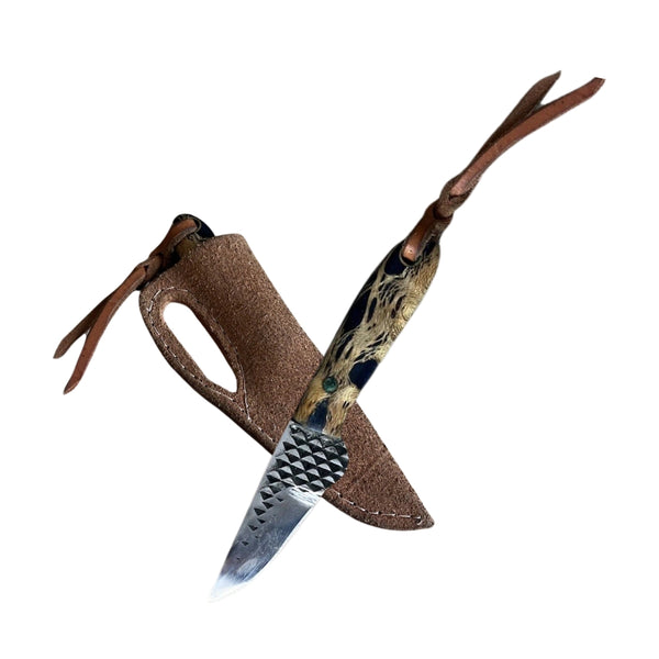 Small Cowboy Root Wood Knife