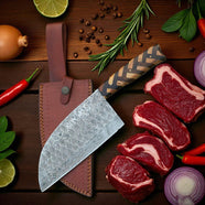 Damascus Cleaver Knives