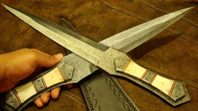 Damascus Steel Dagger Collectors Edition