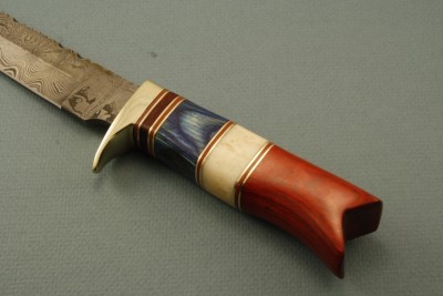 Handmade Damascus Hunter Knife 