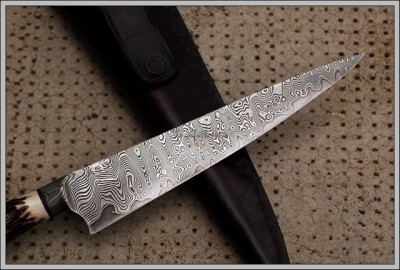 New Damascus Collector Knife