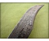 Damascus Bowie Hunting Knife blade-1