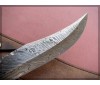 Bowie Knife camel bone handle blade