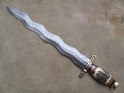 Handmade Damascus New Blade Dagger 