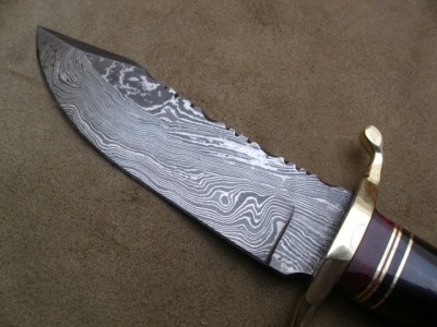 Damascus Steel Spey Knife 