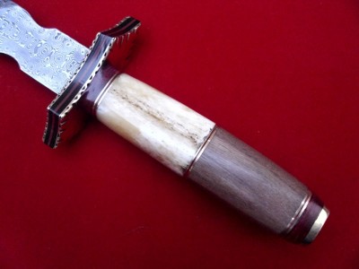 Large Damascus Dagger Knife